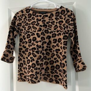 Tahari leopard print sweater